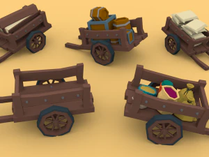 &ccedil;&ouml;l şehri paketi 3D Model