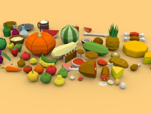 &ccedil;&ouml;l şehri paketi 3D Model