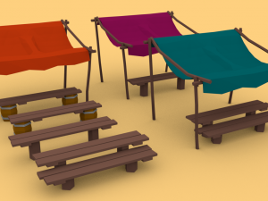 desert city pack Modelo 3D