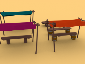 desert city pack Modelo 3D