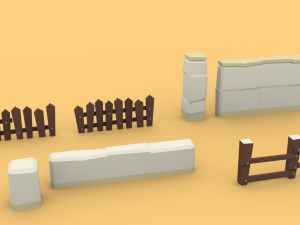 desert city pack Modelo 3D