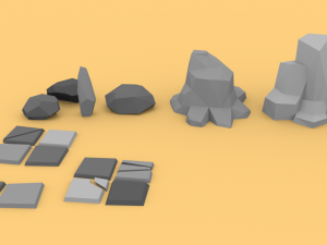 desert city pack Modelo 3D