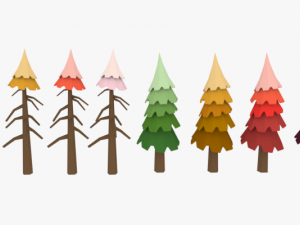 lowpoly trees pack 03 Modelo 3D