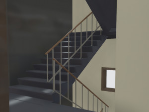 simple building 3D मॉडल