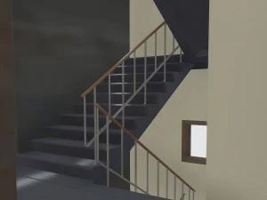 проста будівля 3D Модель