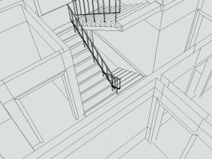 simple building 3D मॉडल