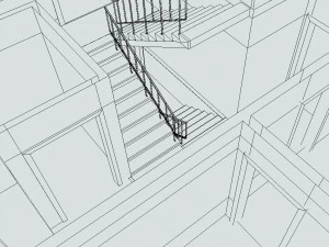 проста будівля 3D Модель