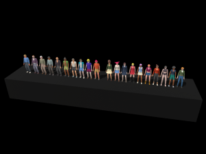 lowpoly fantasy city pack Model 3D