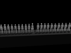 lowpoly fantezi şehir paketi 3D Model