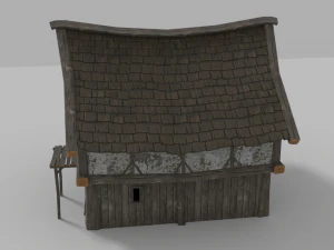 orta&ccedil;ağ evi prb 3D Model