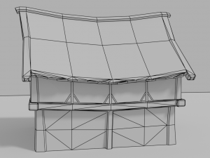 medieval house prb 3D Модель