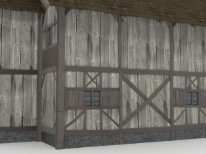 wooden house 3Dモデル