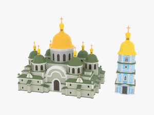 Hıristiyan kilisesi01 3D Model