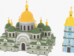 christian church01 Model 3D