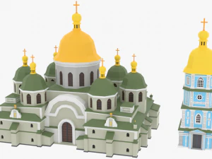 Hıristiyan kilisesi01 3D Model