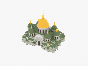 christian church01 Model 3D