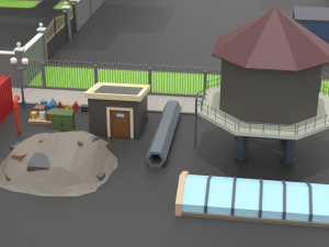 lowpoly factory pack 3D Model