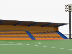 lowpoly stadium 3D Модель