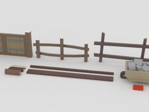 slavs city environments pack Model 3D
