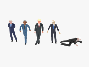 lowpoly politicians01 3D Model