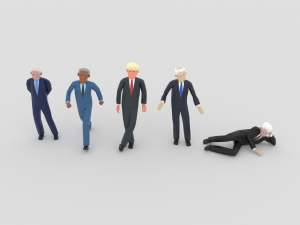 lowpoly politicians01 Model 3D