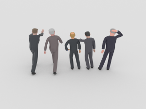 lowpoly politicians 02 3D Model