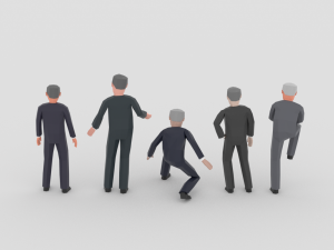 lowpoly politicians 03 3D-Modell
