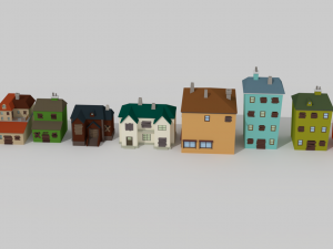 street pack 3D-Modell