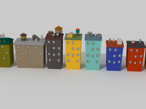 street pack 3D-Modell