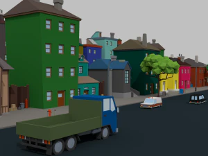 street pack 3D Model