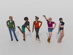 street pack 3D-Modell