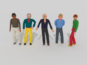 street pack 3D-Modell