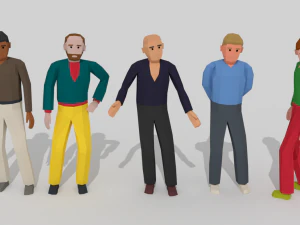 street pack 3D Model
