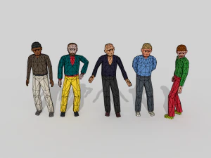 street pack 3D Model