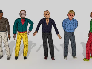 street pack 3D Model