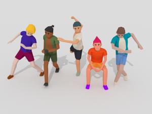 street pack 3D-Modell