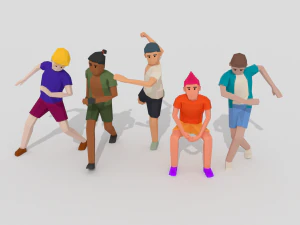 street pack 3D Model