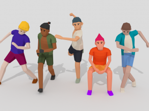 street pack 3D-Modell