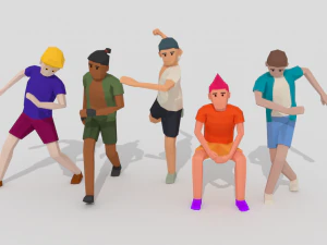 street pack 3D Model