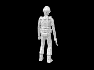 ukraine russia troops 3D Model