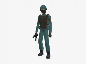 ukraine russia troops 3D Model