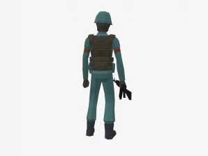 ukraine russia troops 3D Model