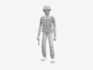 ukraine russia troops 3D 模型