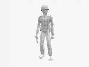 ukraine russia troops 3D Model