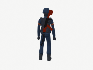 ukraine russia troops 3D 模型