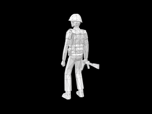 ukraine russia troops 3D 模型