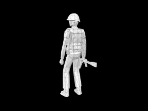 ukraine russia troops 3D Model