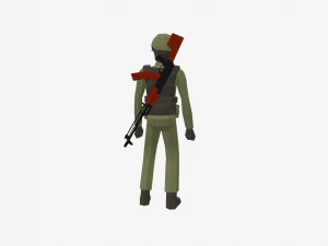 ukraine russia troops 3D Model
