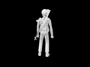 ukraine russia troops 3D 模型