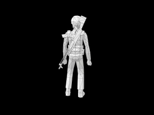 ukraine russia troops 3D Model